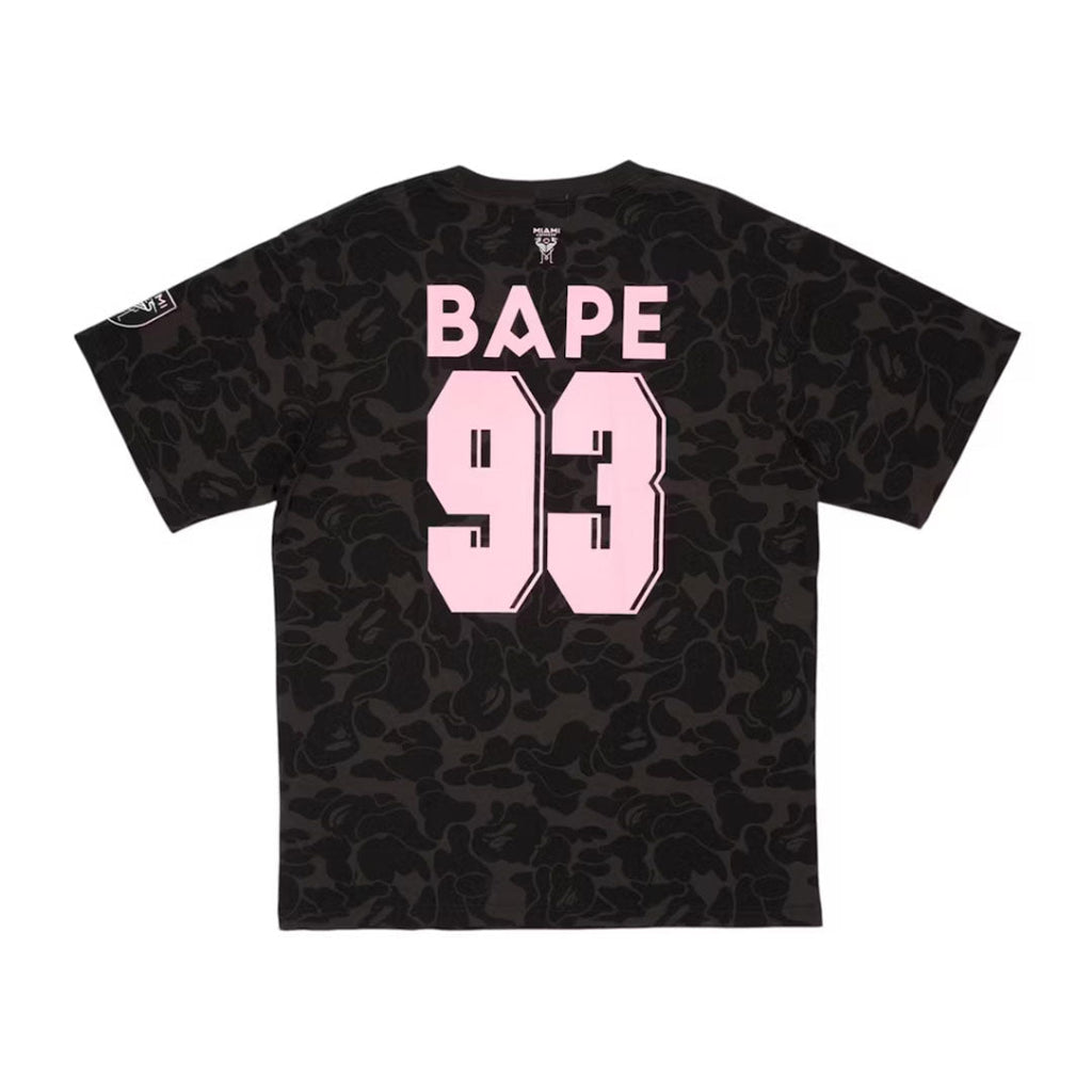 BAPE x Inter Miami CF Camo Tee Black