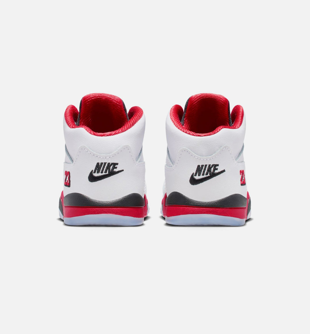 Air Jordan 5 Retro Fire Red Infant & Toddler Lifestyle Shoes - Fire Red / White