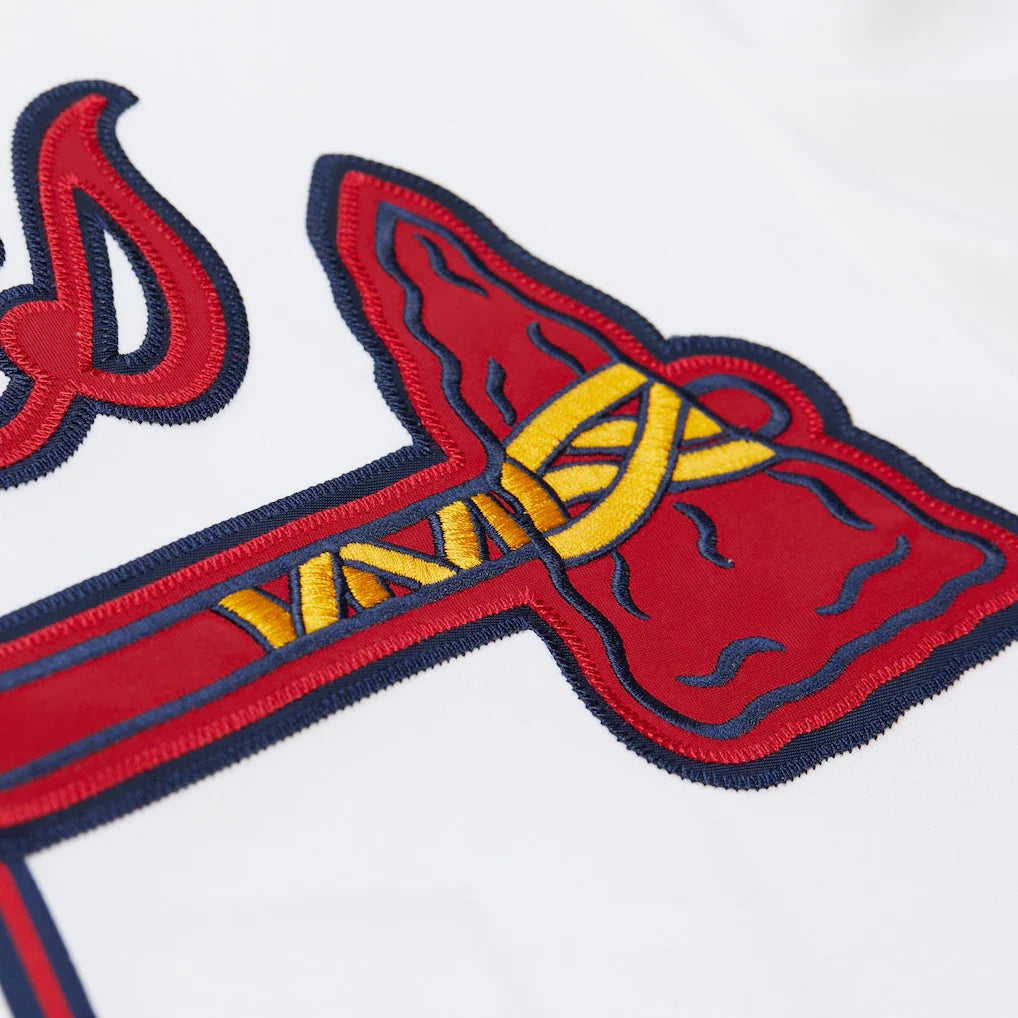 M&N MLB Atlanta Braves 1992 Deion Sanders Authentic Jersey