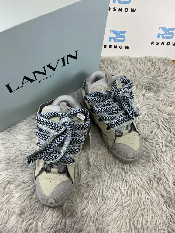 Lanvin Curb Sneakers Grey