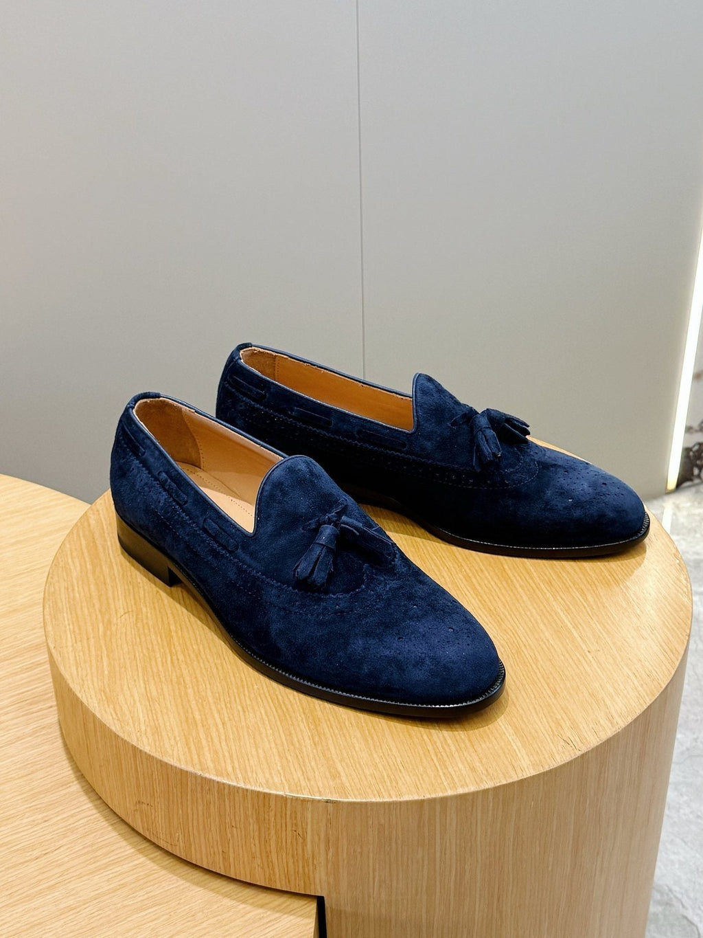 Loro Piana Suede Tassel Loafers