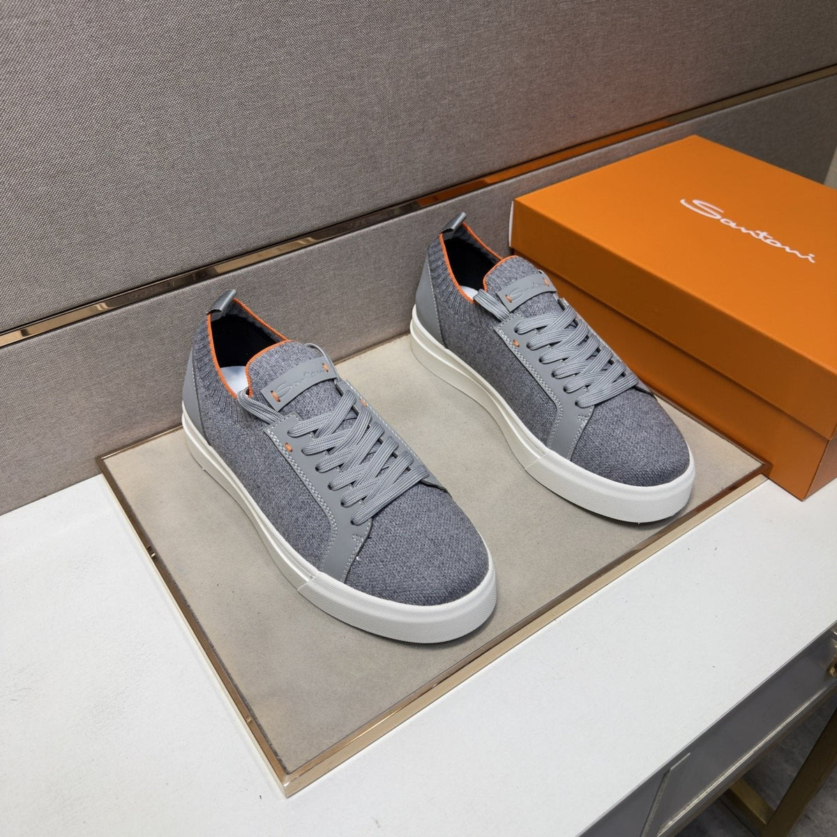 Santoni Men’s Low-Top Sneakers