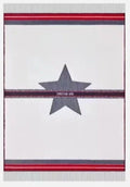 Dior Star Fringed Scarf