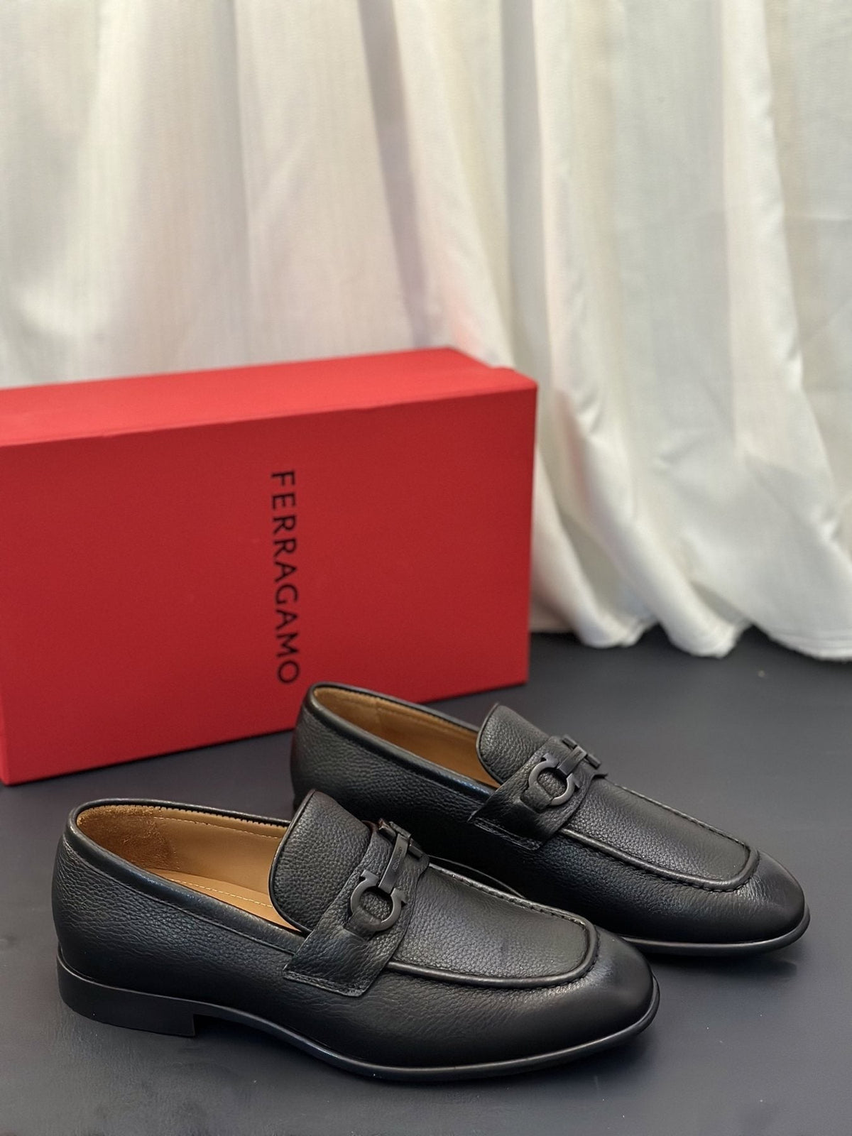 Ferragamo Metal-Bit Loafers
