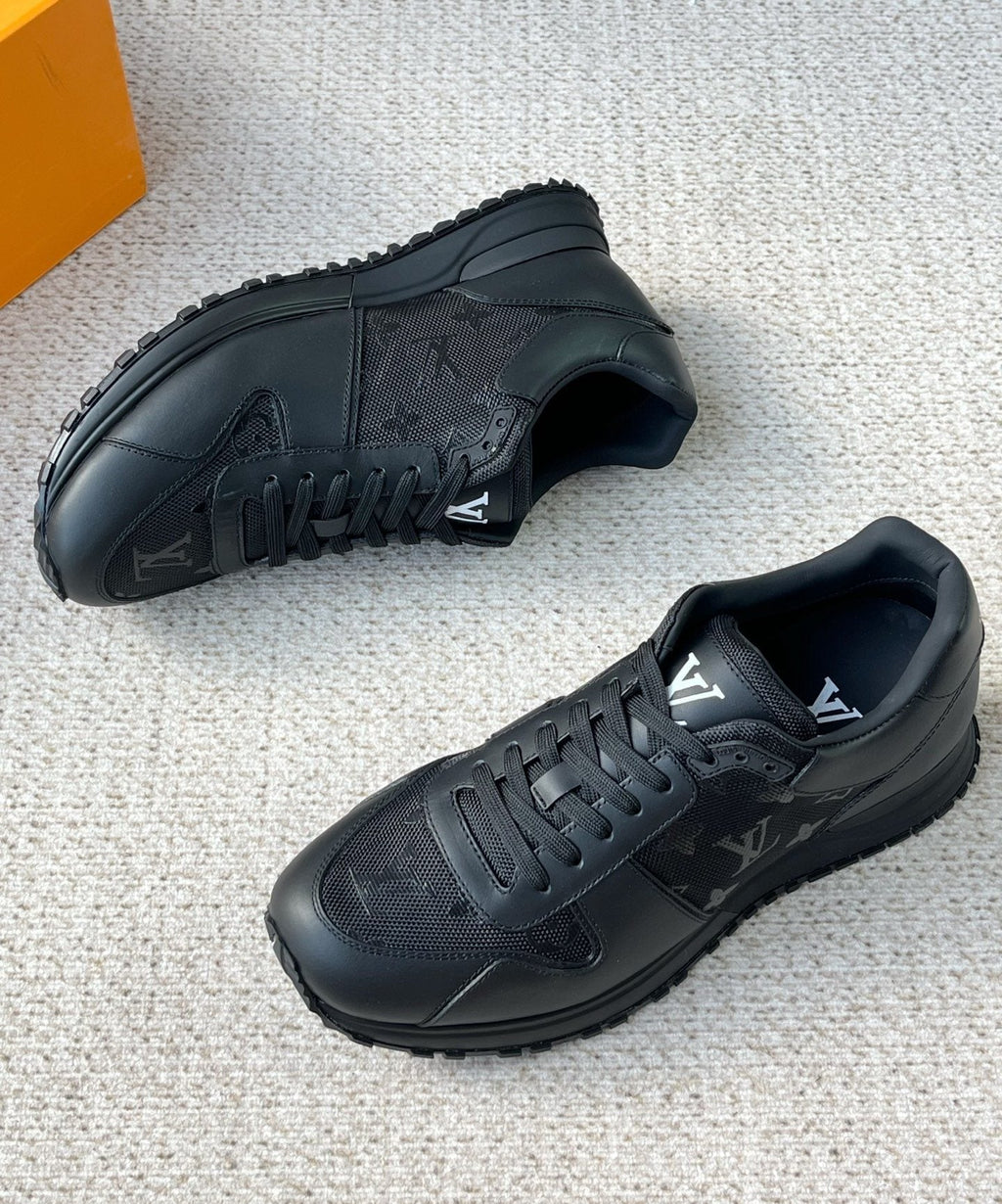 Louis Vuitton Monogram Panel Low-Top Sneakers