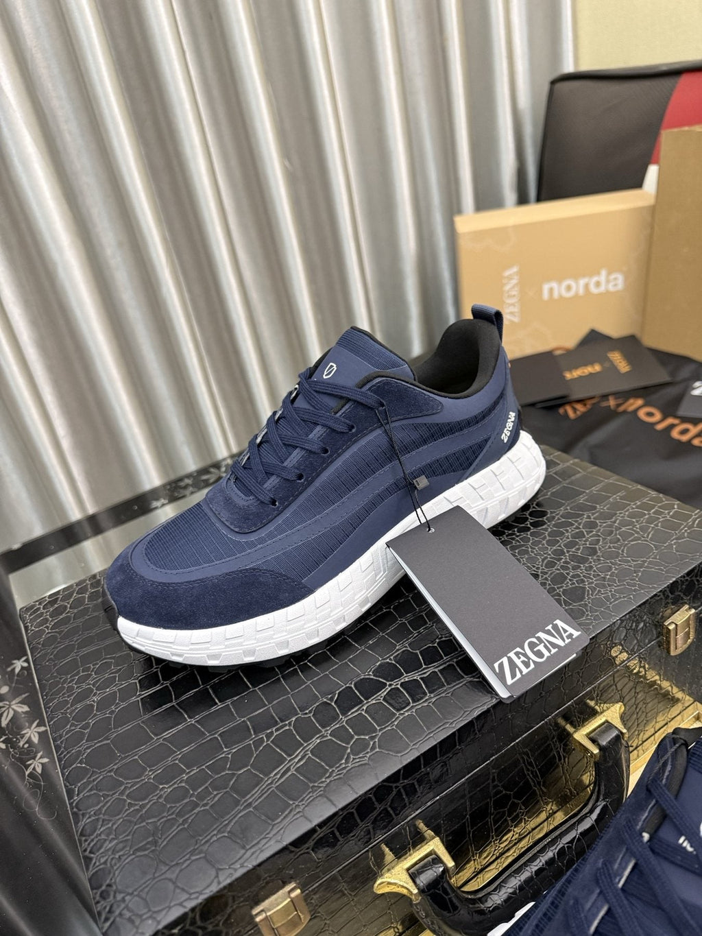 ZEGNA 001 Low-Top Running Shoes