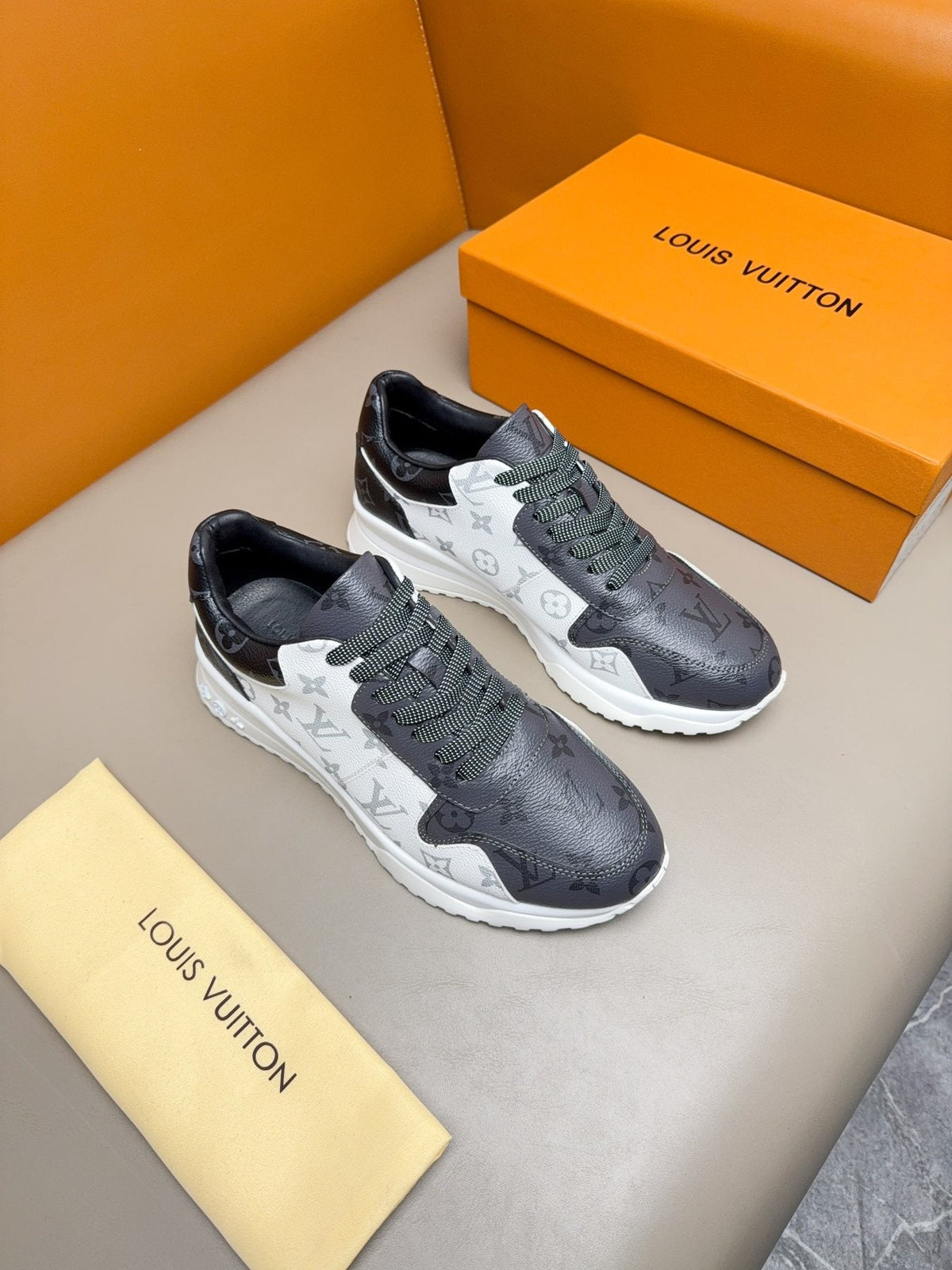 Louis Vuitton Monogram-Pattern Sneakers